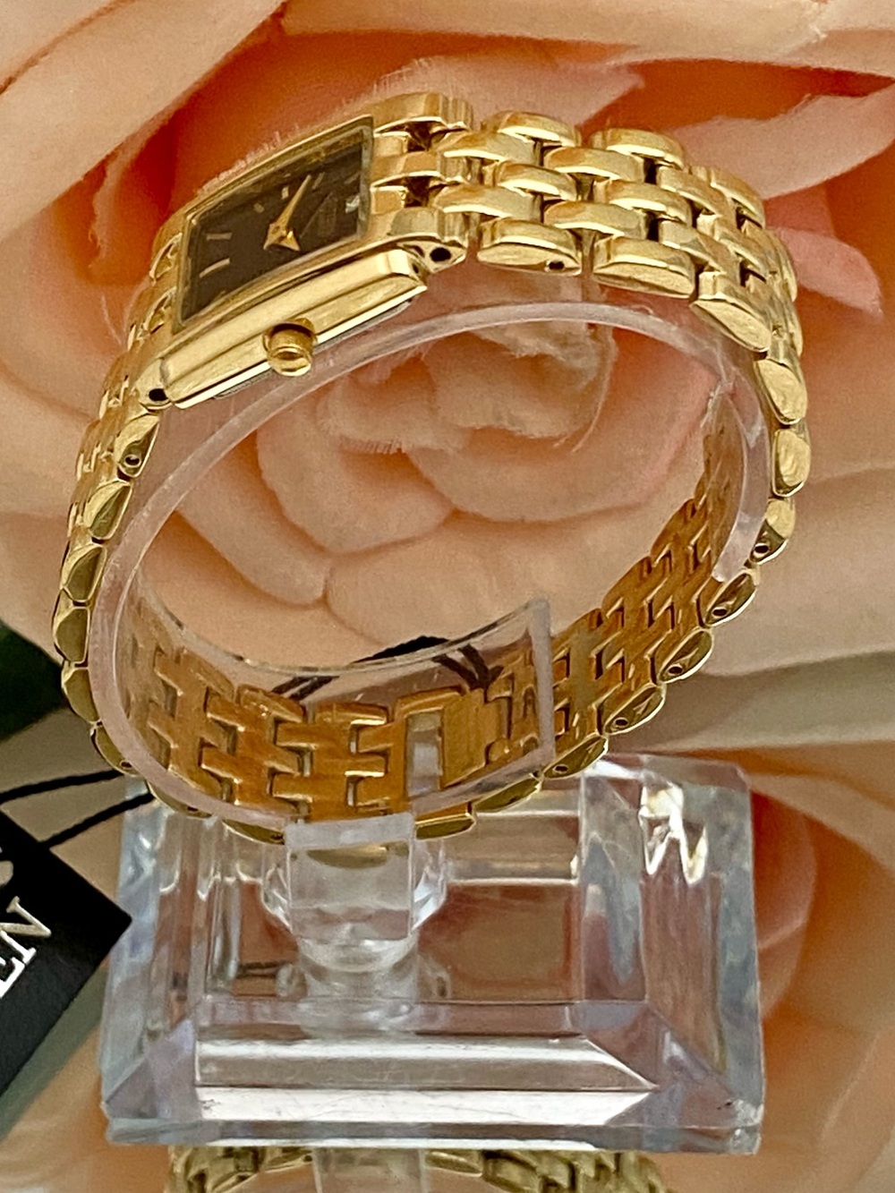 Vintage Citizen Diamond Accented Dial Tank Style Dress Watch with Box - Picture 7 of 16